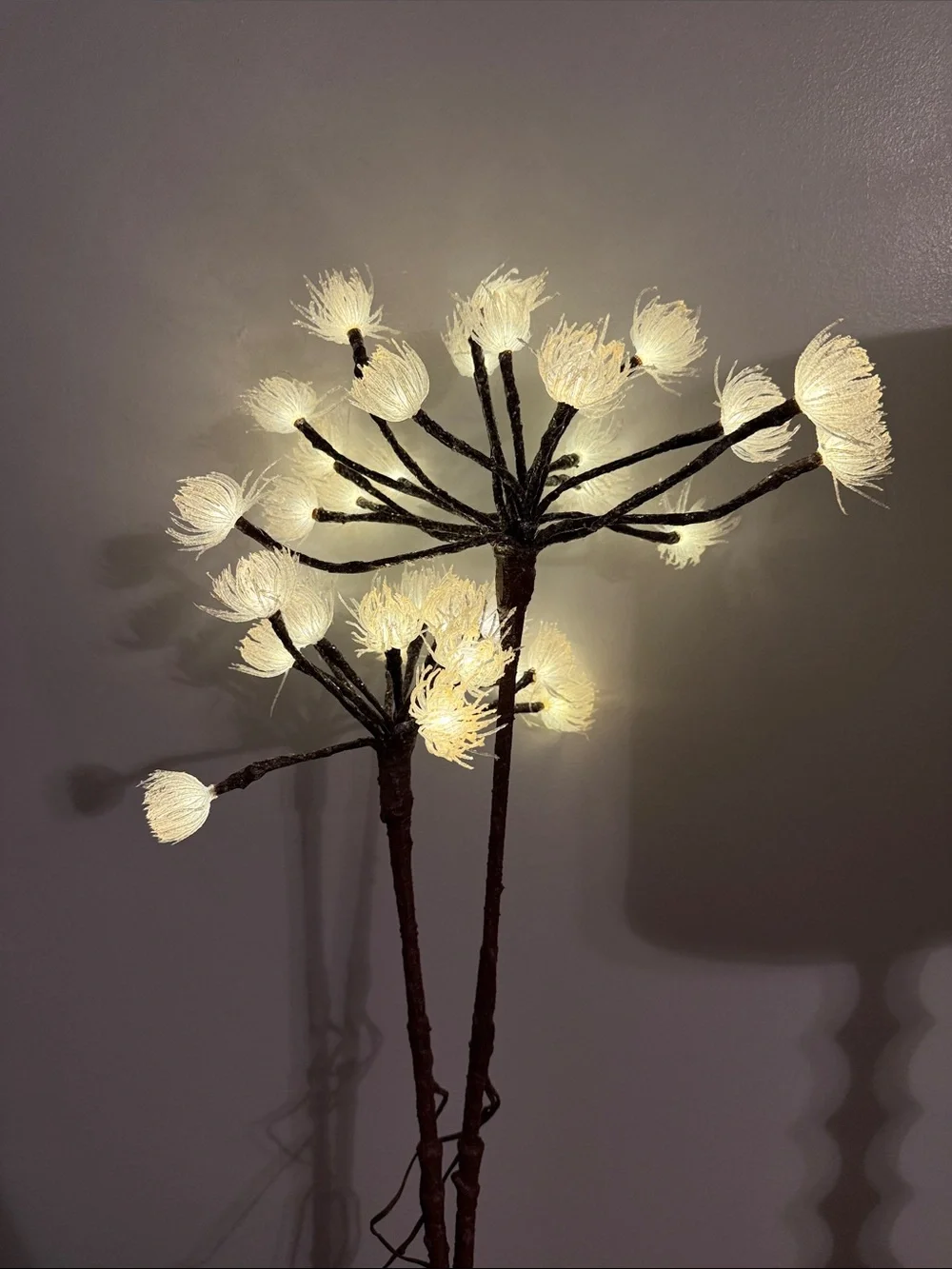 Lighted Willow Branches with Timer - Decorative Home Accent
